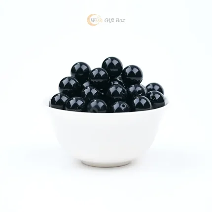 Black Agate Beads
