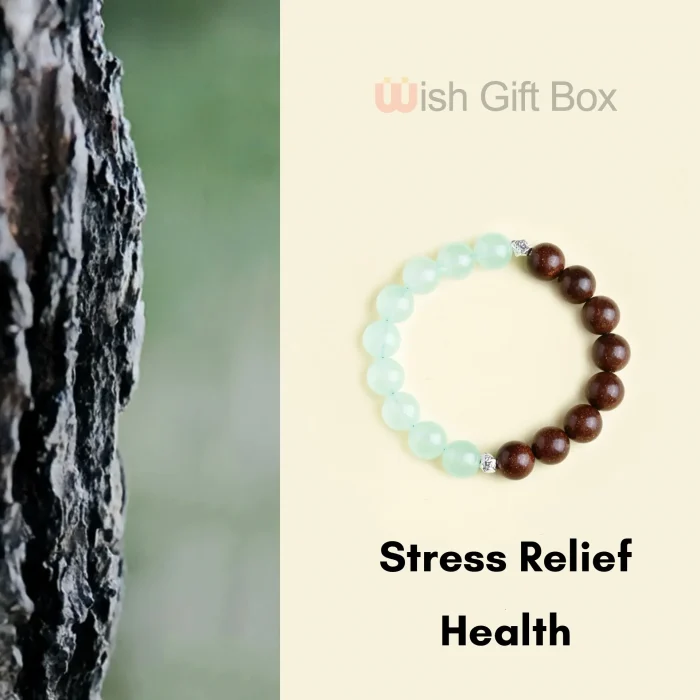 Green crystal bracelet