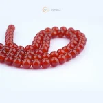 Red Agate Beads