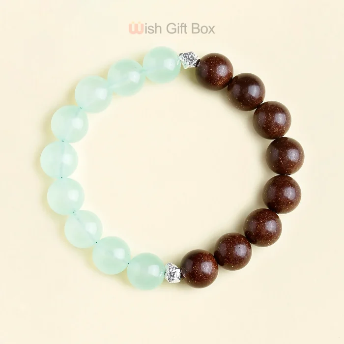 Green crystal bracelet