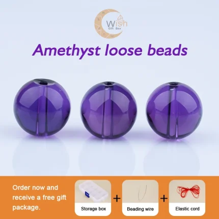 amethyst loose beads